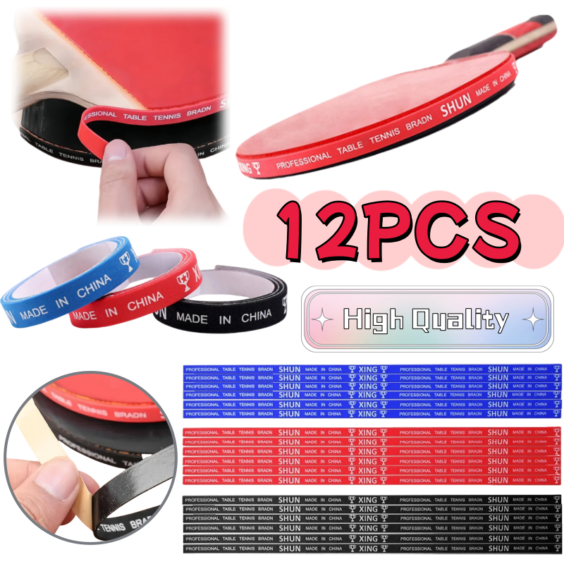 Table Tennis Market - 1/6/12Pcs Thickened Table Tennis Racket Edge