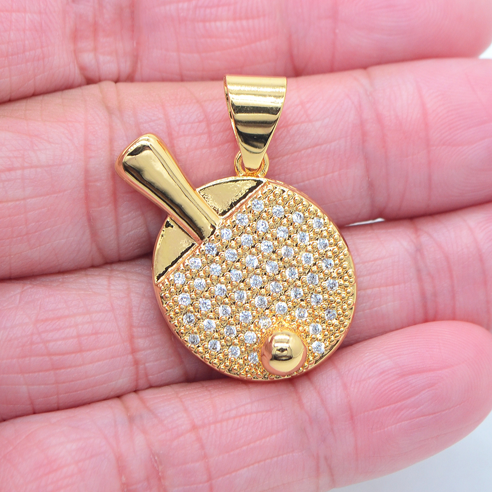 Table Tennis How To Play - High Quality Gold Color Clear Cubic