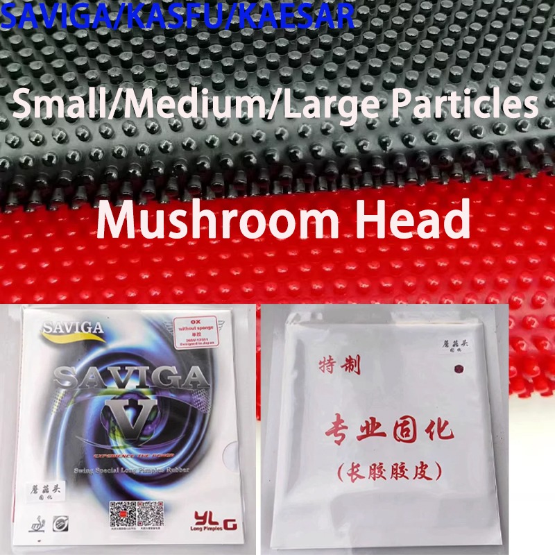 Table Tennis Association - Mushroom Head Ping Pong Rubber OX