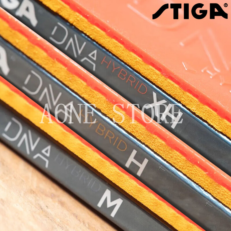 Table Tennis Hybrid Rubbers - STIGA DNA HYBRID Table Tennis Rubber