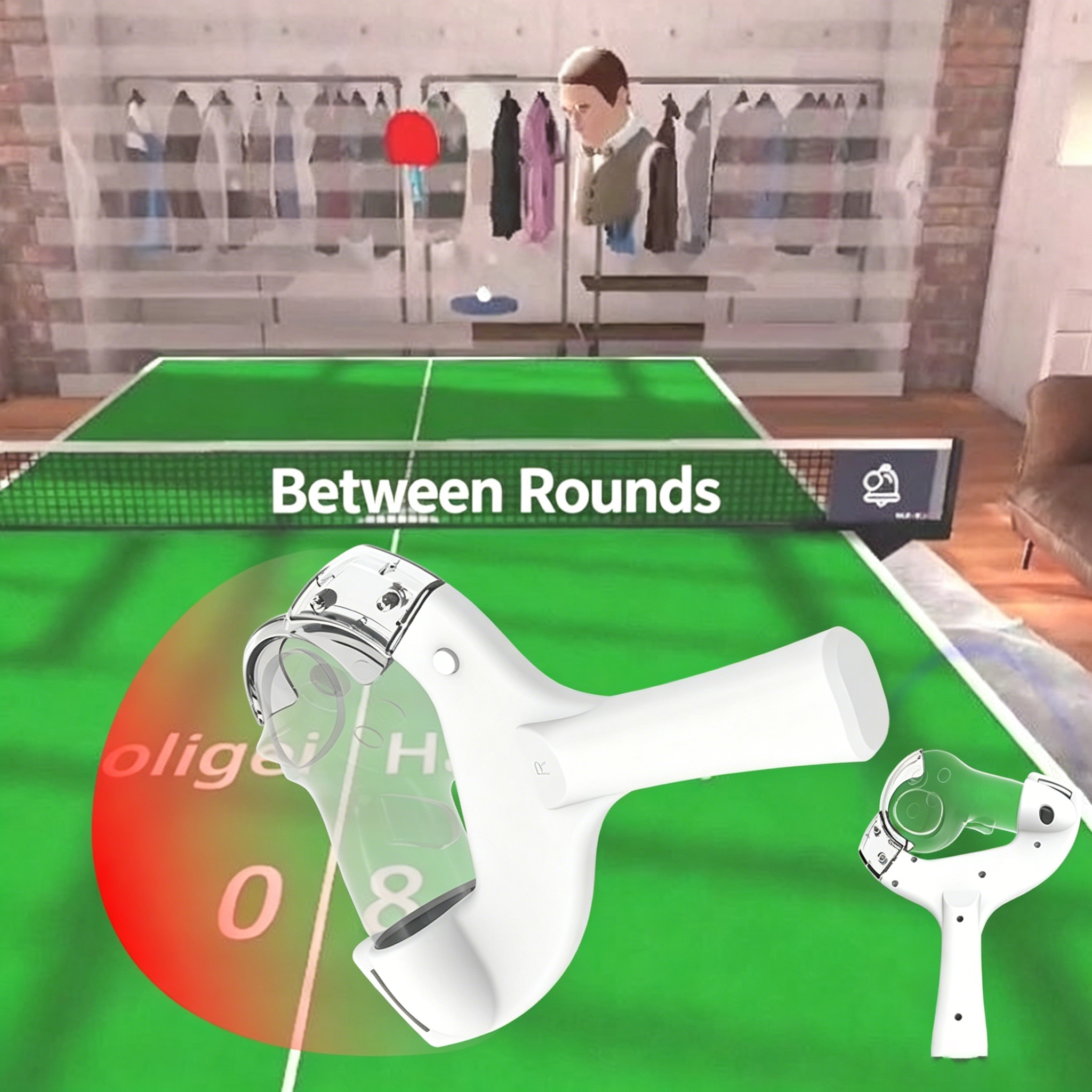 Table Tennis Vr - Enhanced Precision Table Tennis Grip for
