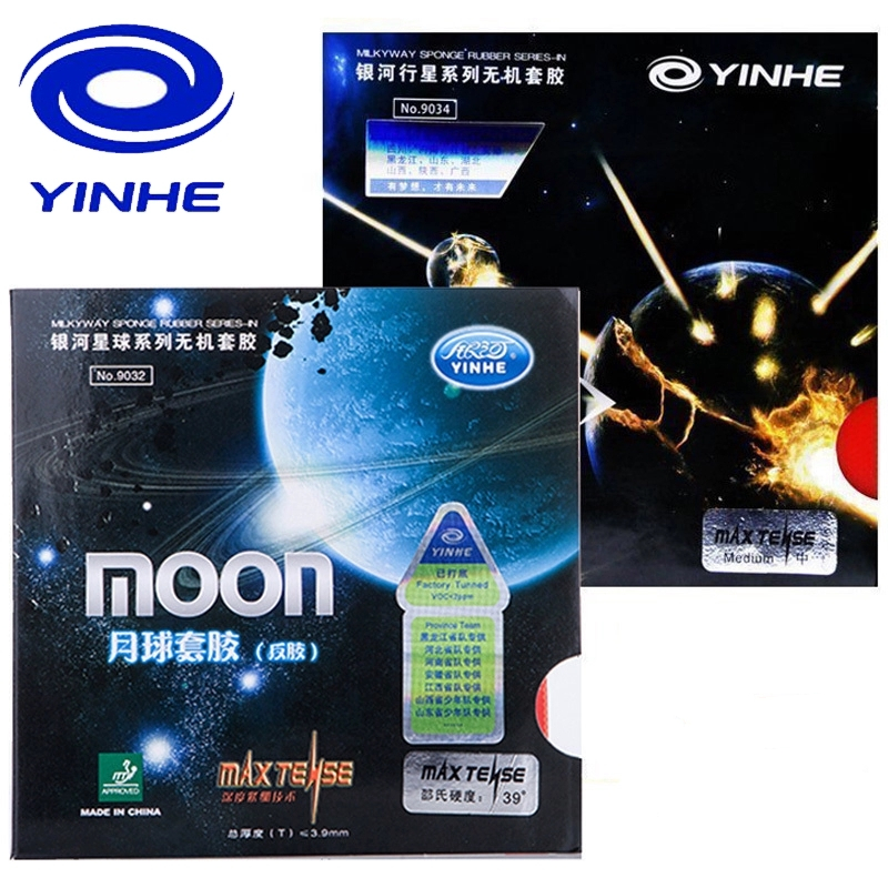 Table Tennis Forehand Rubber - Yinhe Moon SPEED Max Tense No