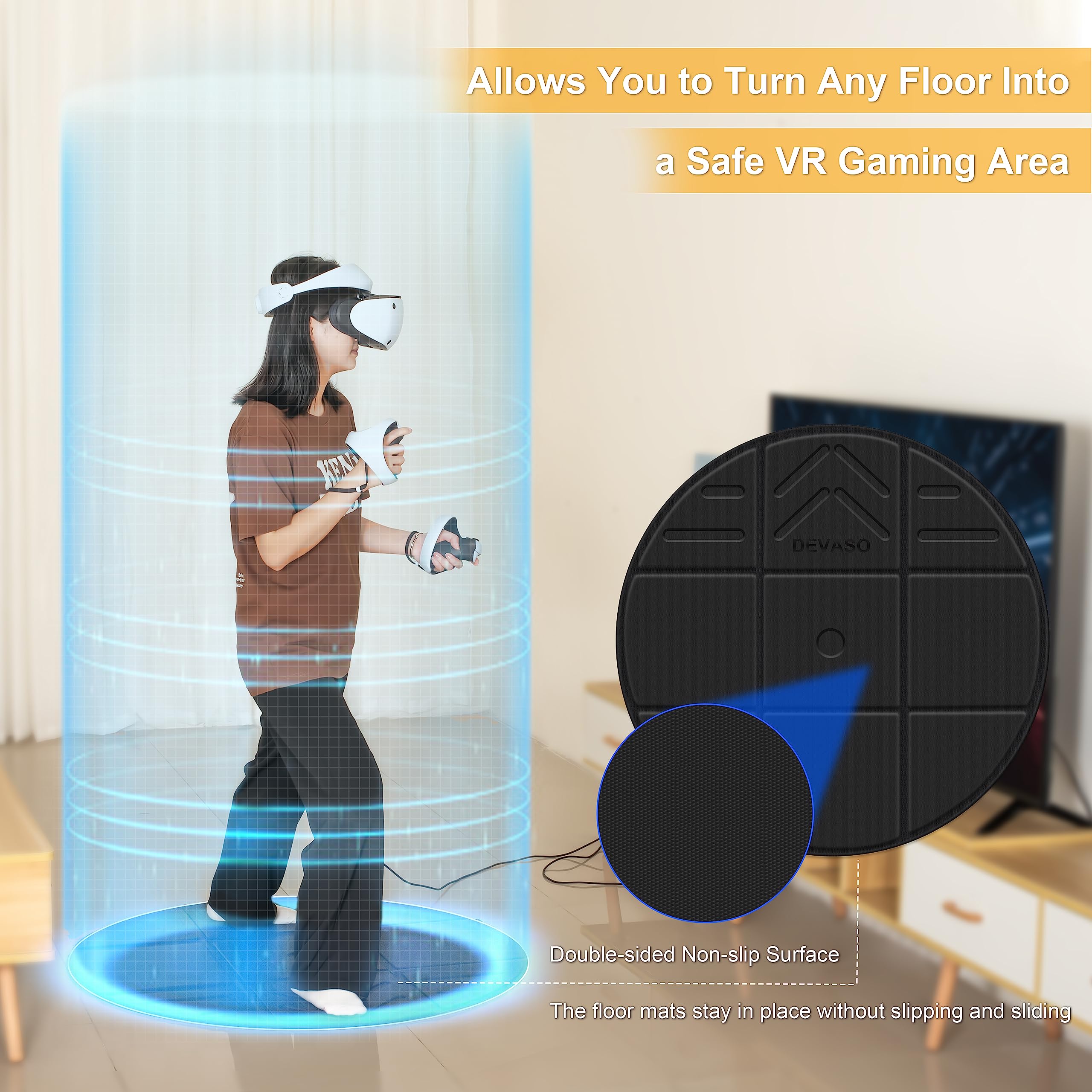 Foldable VR Mat for Meta Quest - đánh giá và giá Table Tennis Vr