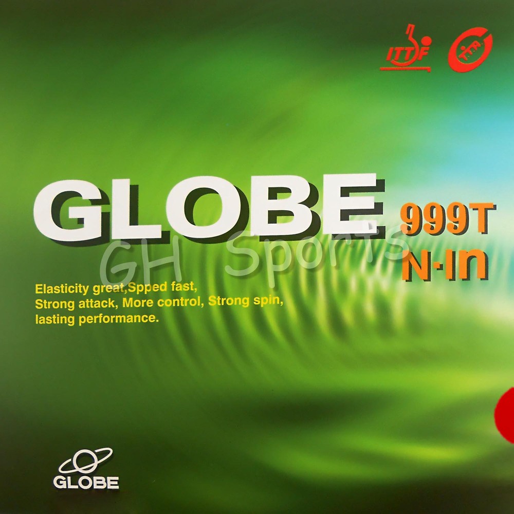 Globe 999T 999 T 999-T Pips-in - đánh giá và giá Table Tennis Forehand Rubber