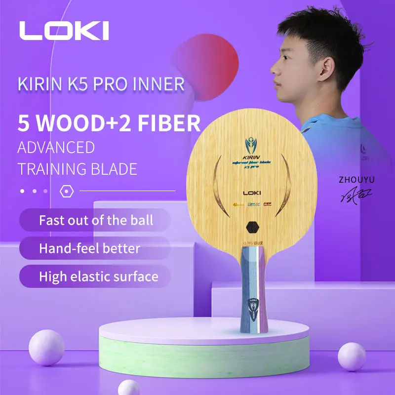 LOKI K5 PRO Table Tennis Blade - đánh giá và giá Table Tennis Pro