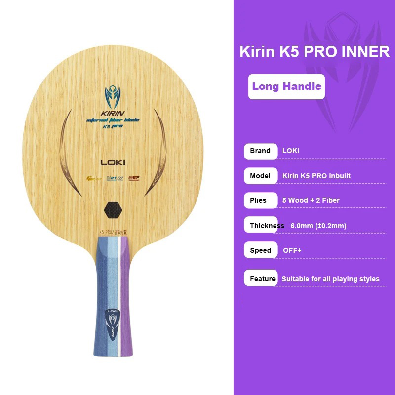 LOKI K5 PRO Table Tennis Blade - đánh giá và giá Table Tennis Pro