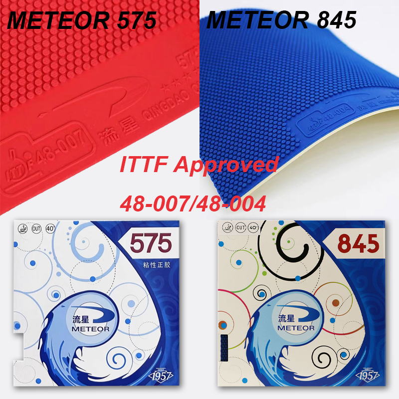 METEOR 845 575 Pimples Out Tab - đánh giá và giá Table Tennis Forehand Rubber