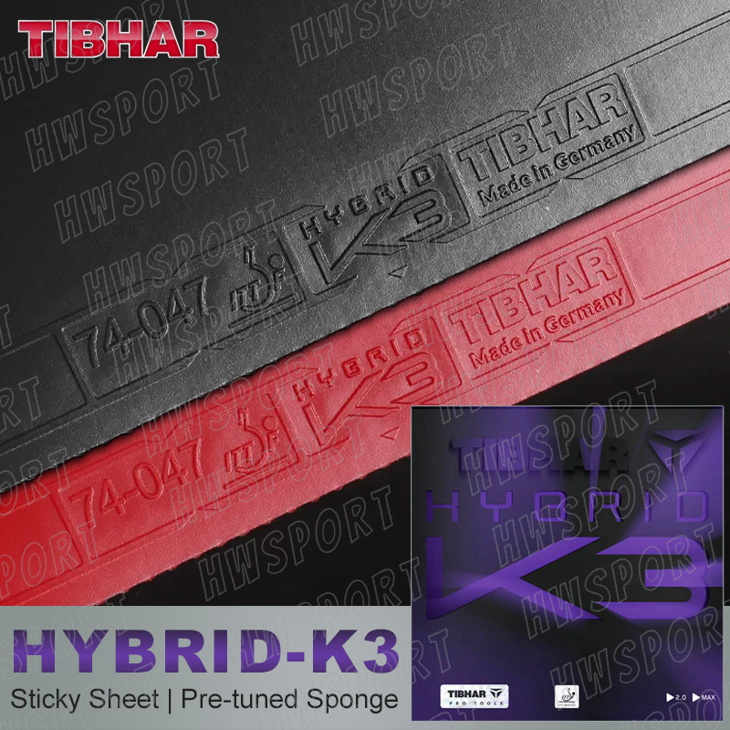 TIBHAR HYBRID K3 Table Tennis  - đánh giá và giá Table Tennis Hybrid Rubbers