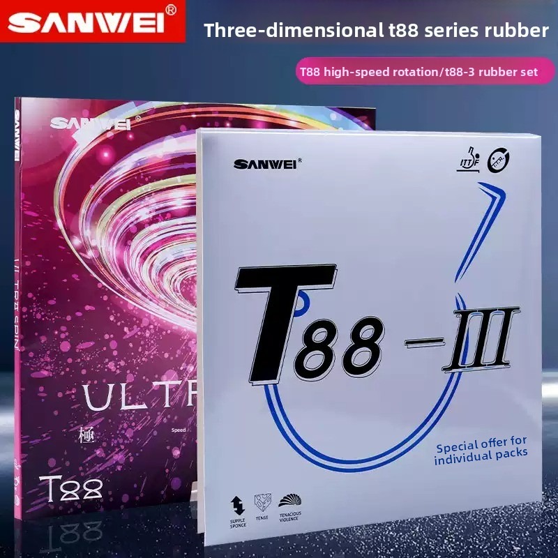 Sanwei  T88 ULTRA-Spin T88-3 T - đánh giá và giá Table Tennis Association