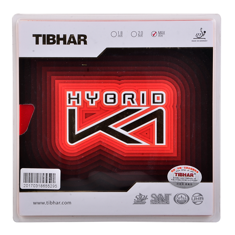 TIBHAR HYBRID K1 / K1 PLUS Sti - đánh giá và giá Table Tennis Hybrid Rubbers
