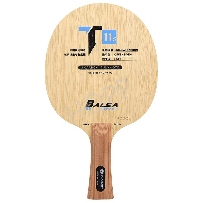 YINHE T-11 T11S (Balsa Light W - đánh giá và giá Table Tennis Review