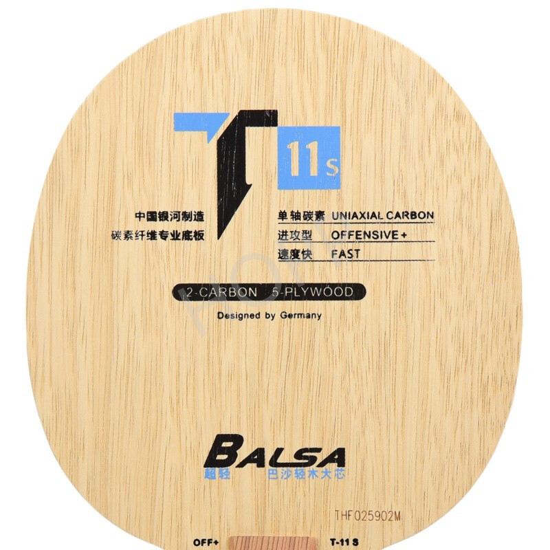 YINHE T-11 T11S (Balsa Light W - đánh giá và giá Table Tennis Review