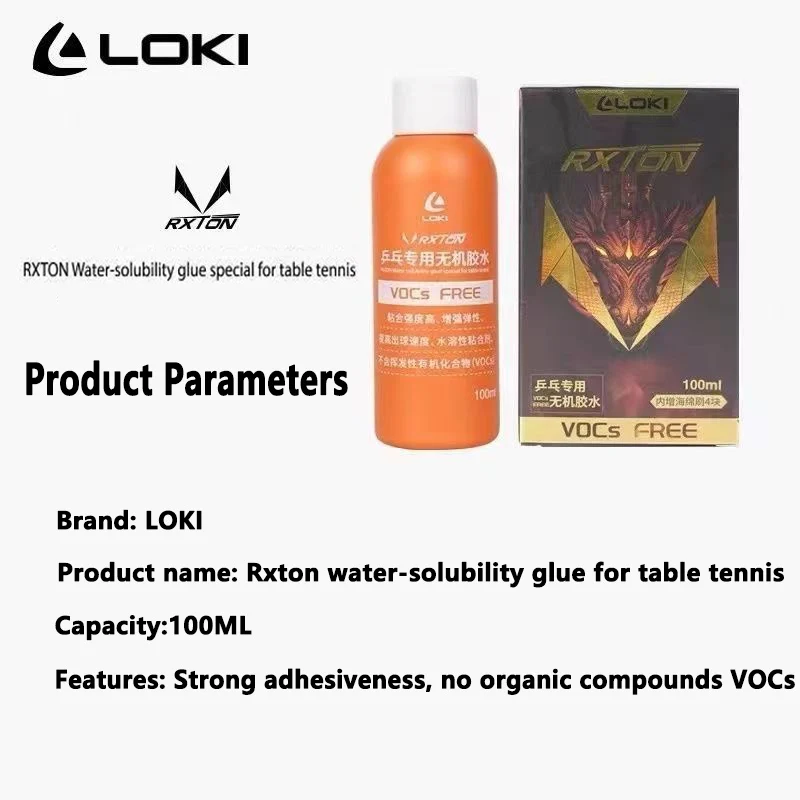 LOKI Waterbased Glue 100ml Wat - đánh giá và giá Table Tennis Review