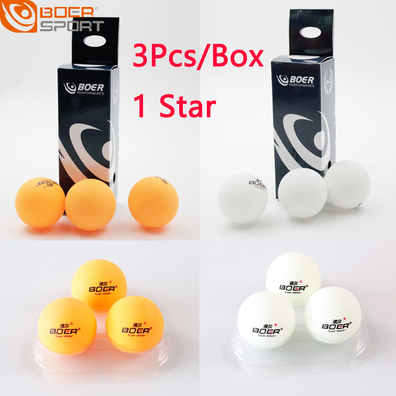 3Pcs/Box Table Tennis Balls 1S - đánh giá và giá Table Tennis Vr