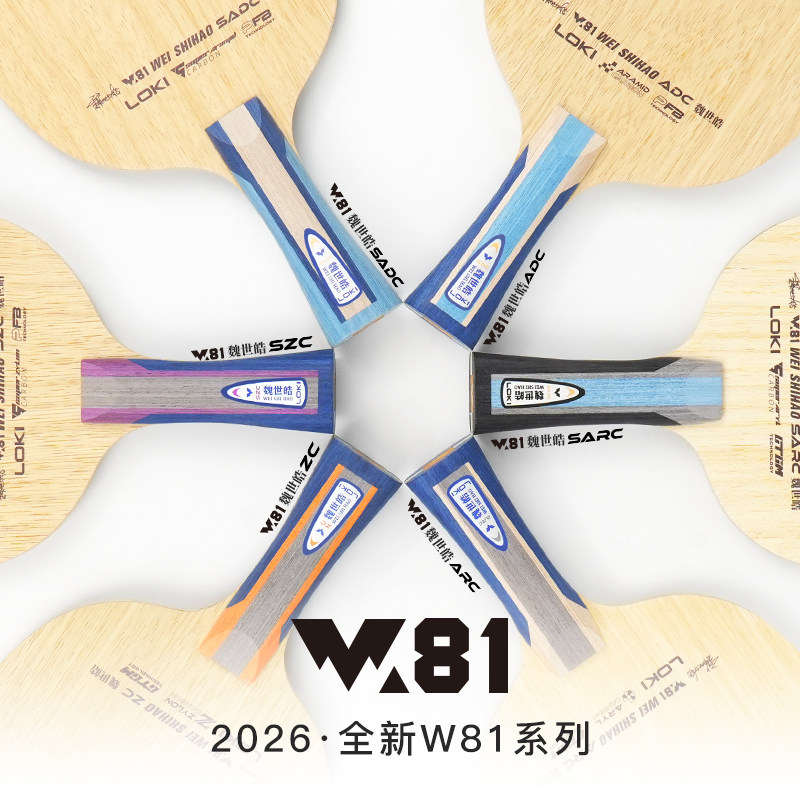 LOKI W81 Series Wei Shihao Tab - đánh giá và giá Table Tennis Market