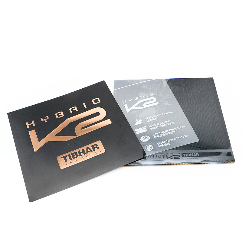 TIBHAR HYBRID K2 table tennis  - đánh giá và giá Table Tennis Hybrid Rubbers