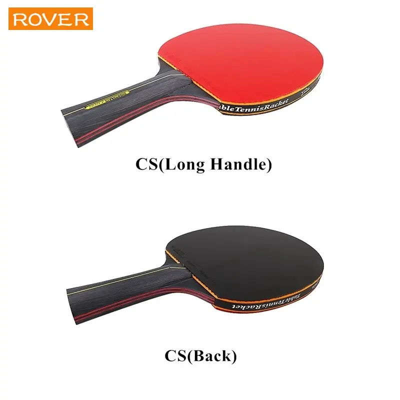 5/6 Star Table Tennis Racket 2 - đánh giá và giá Table Tennis Forehand Rubber