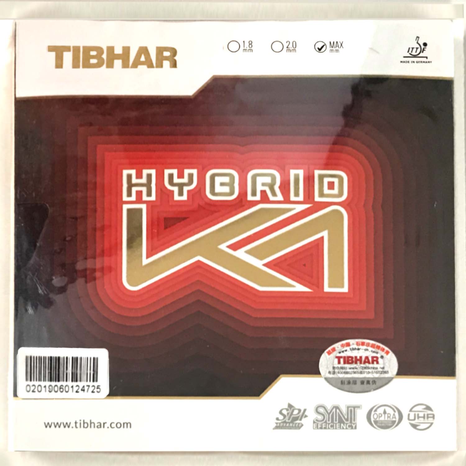 Tibhar Hybrid K1 / K1 PLUSpimp - đánh giá và giá Table Tennis Hybrid Rubbers