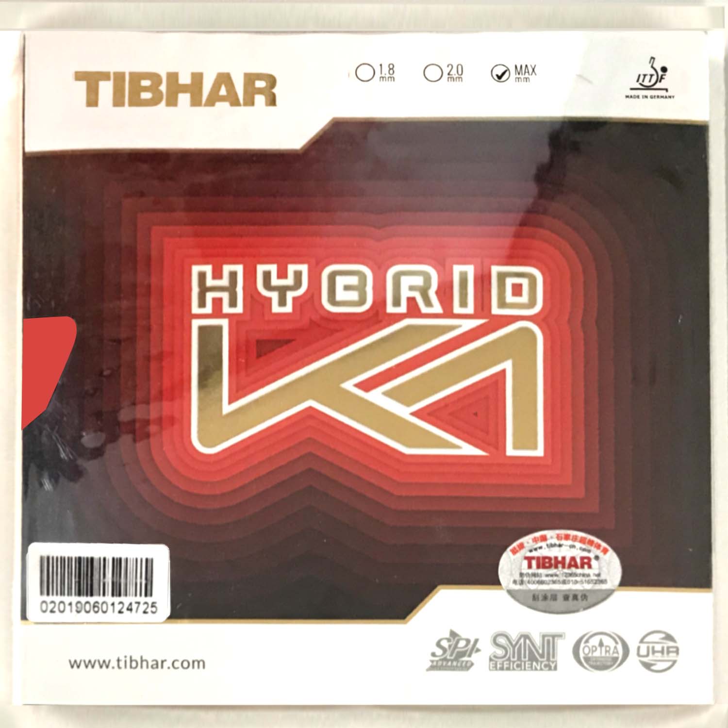 Tibhar Hybrid K1 / K1 PLUSpimp - đánh giá và giá Table Tennis Hybrid Rubbers