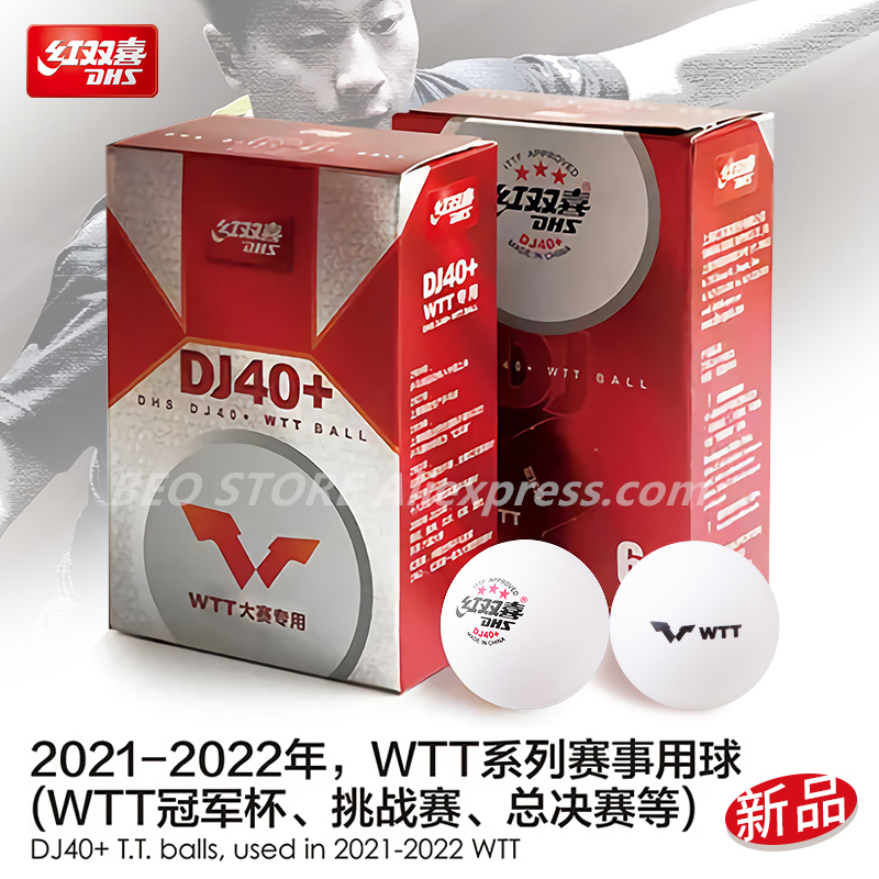 DHS DJ40+ 3-Star WTT Competiti - đánh giá và giá Table Tennis How To Play