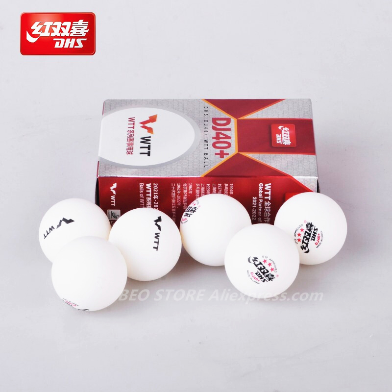 DHS DJ40+ 3-Star WTT Competiti - đánh giá và giá Table Tennis How To Play