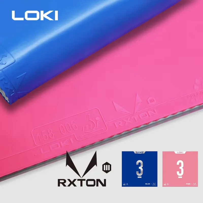 Original LOKI RXTON 1&3 Blue P - đánh giá và giá Table Tennis Association
