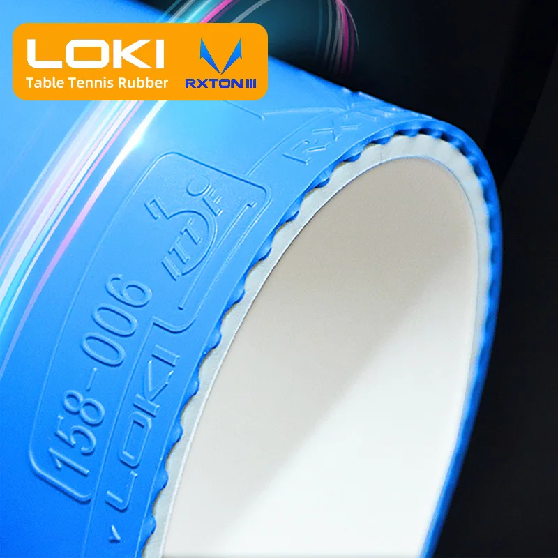 Original LOKI RXTON 1&3 Blue P - đánh giá và giá Table Tennis Association