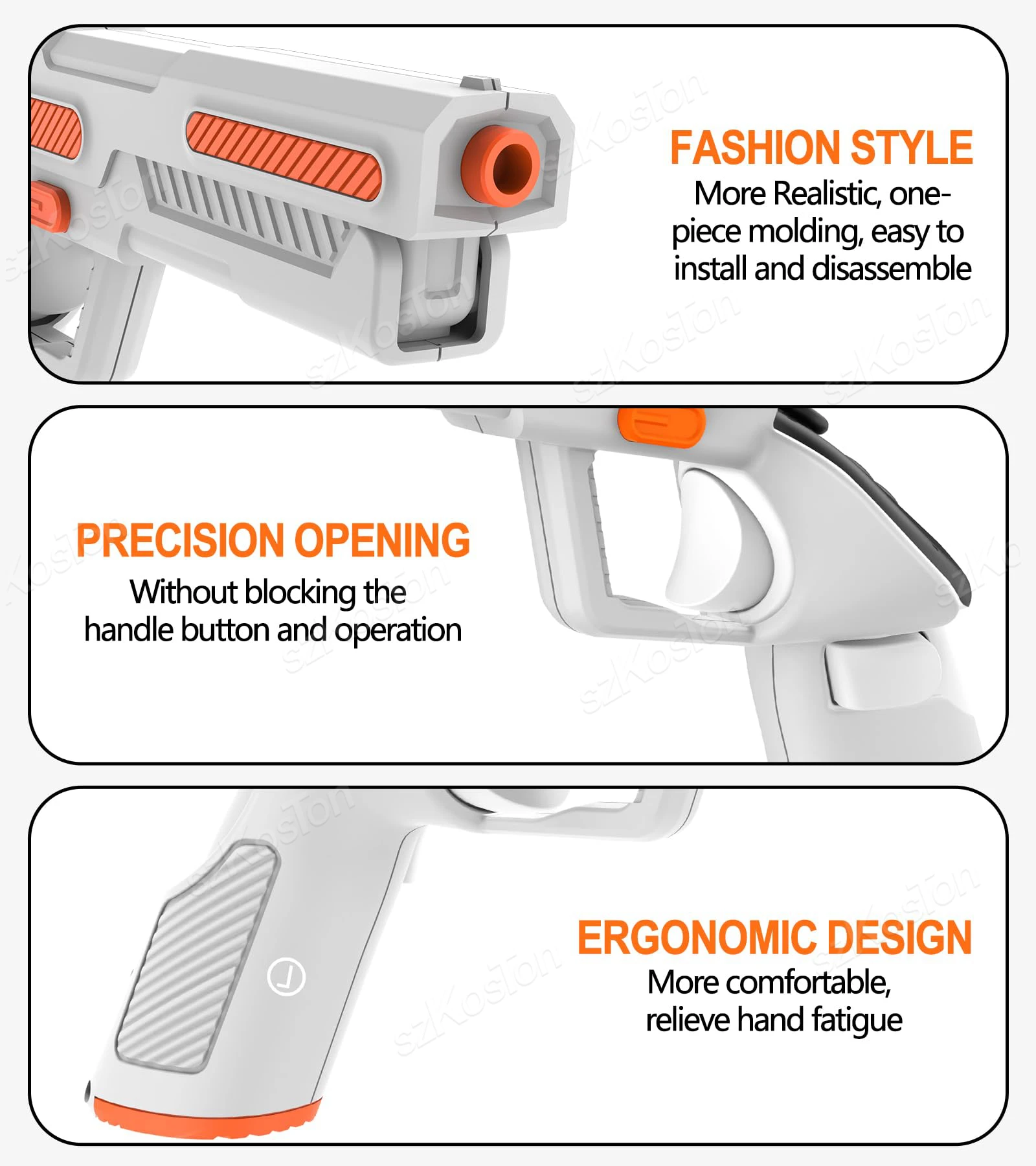 VR Gun Stock Grips for Meta Qu - đánh giá và giá Table Tennis Vr