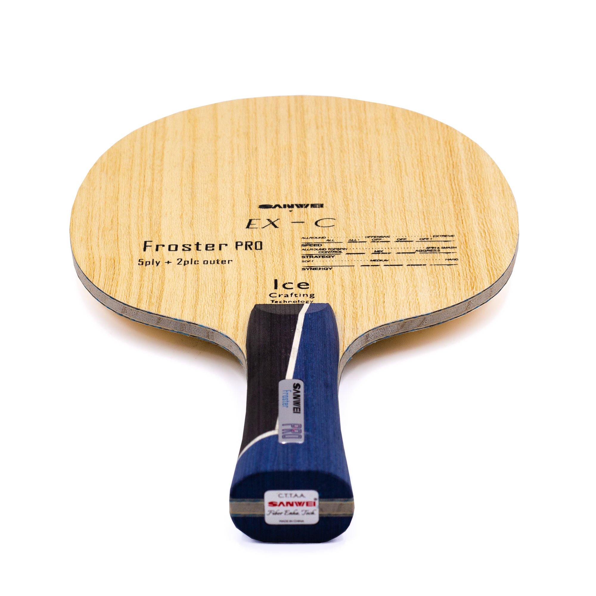 SANWEI ALC Table Tennis Blade  - đánh giá và giá Table Tennis Market
