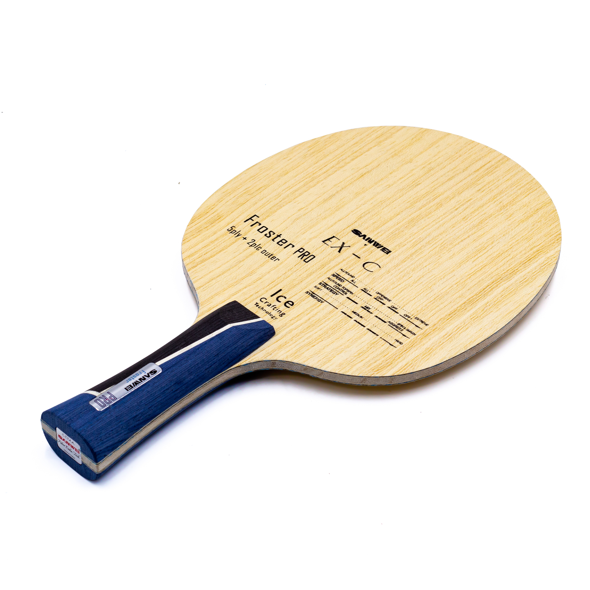 SANWEI ALC Table Tennis Blade  - đánh giá và giá Table Tennis Market