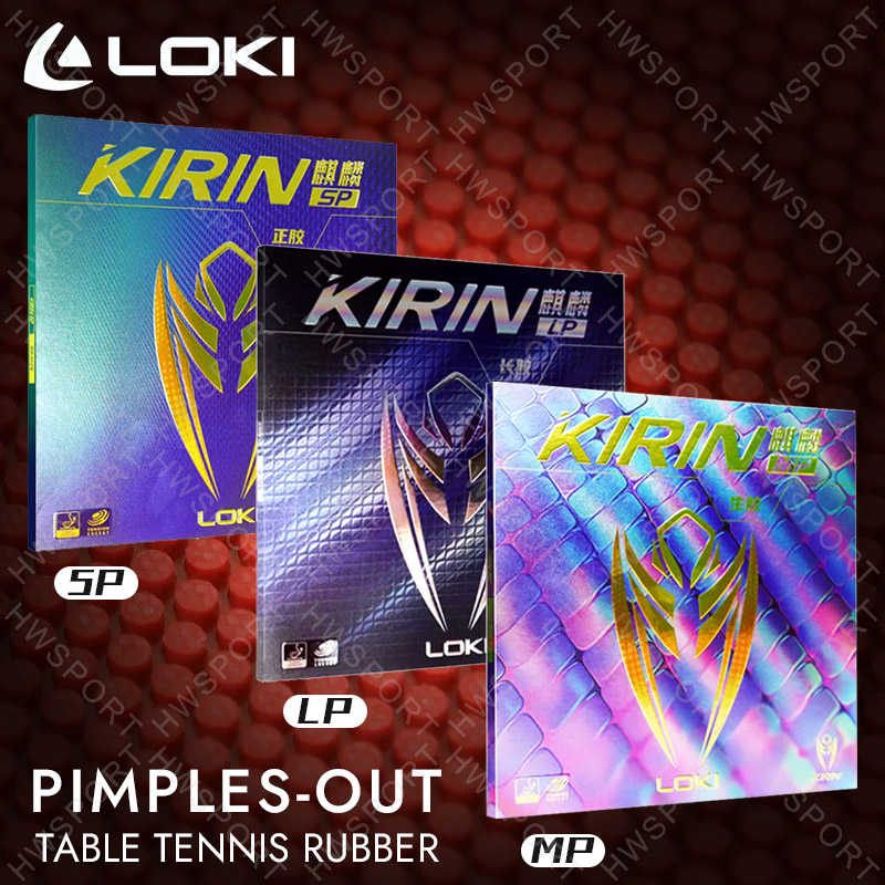 LOKI KIRIN Pimples-Out Table T - đánh giá và giá Table Tennis Film