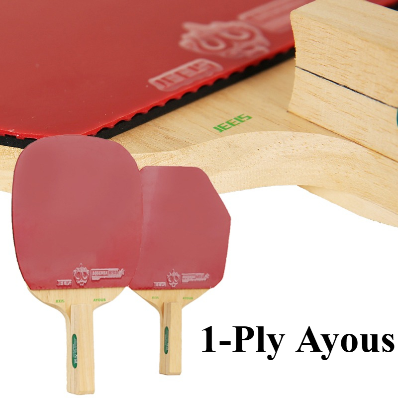 JEELS Japanese 1-Ply Ayous Woo - đánh giá và giá Table Tennis Equipment