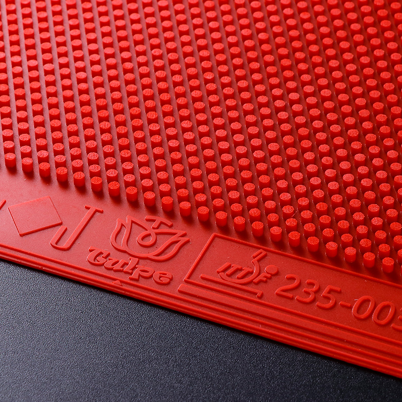 New TULPE Green Blue Red Table - đánh giá và giá Table Tennis Forehand Rubber
