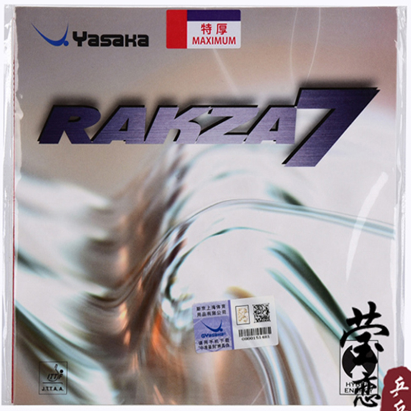 original yasaka RAKZA 7 soft ( - đánh giá và giá Table Tennis Market